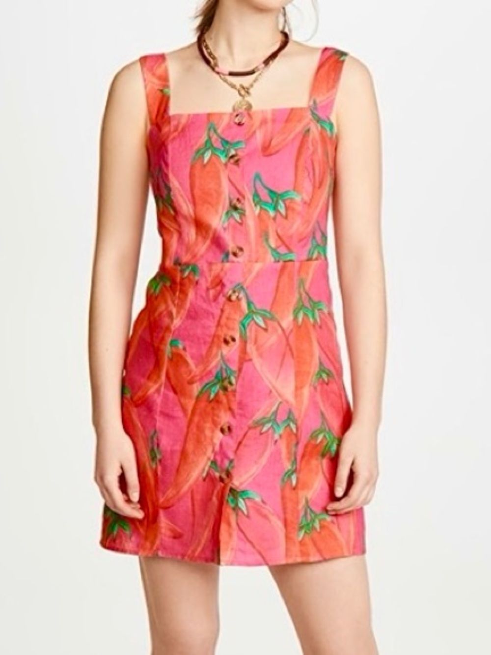 Farm Rio chili pepper dress - Picture 1 of 6